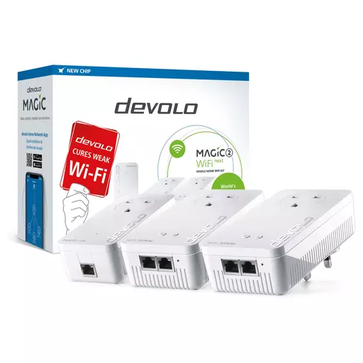 Devolo Magic 2 WiFi next 2400 Mbit/s Ethernet LAN Wi-Fi White