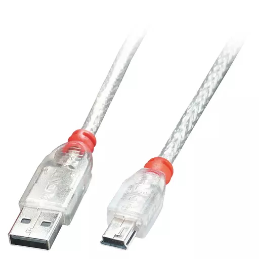 Lindy USB 2.0 Cable A/mini-B 3m