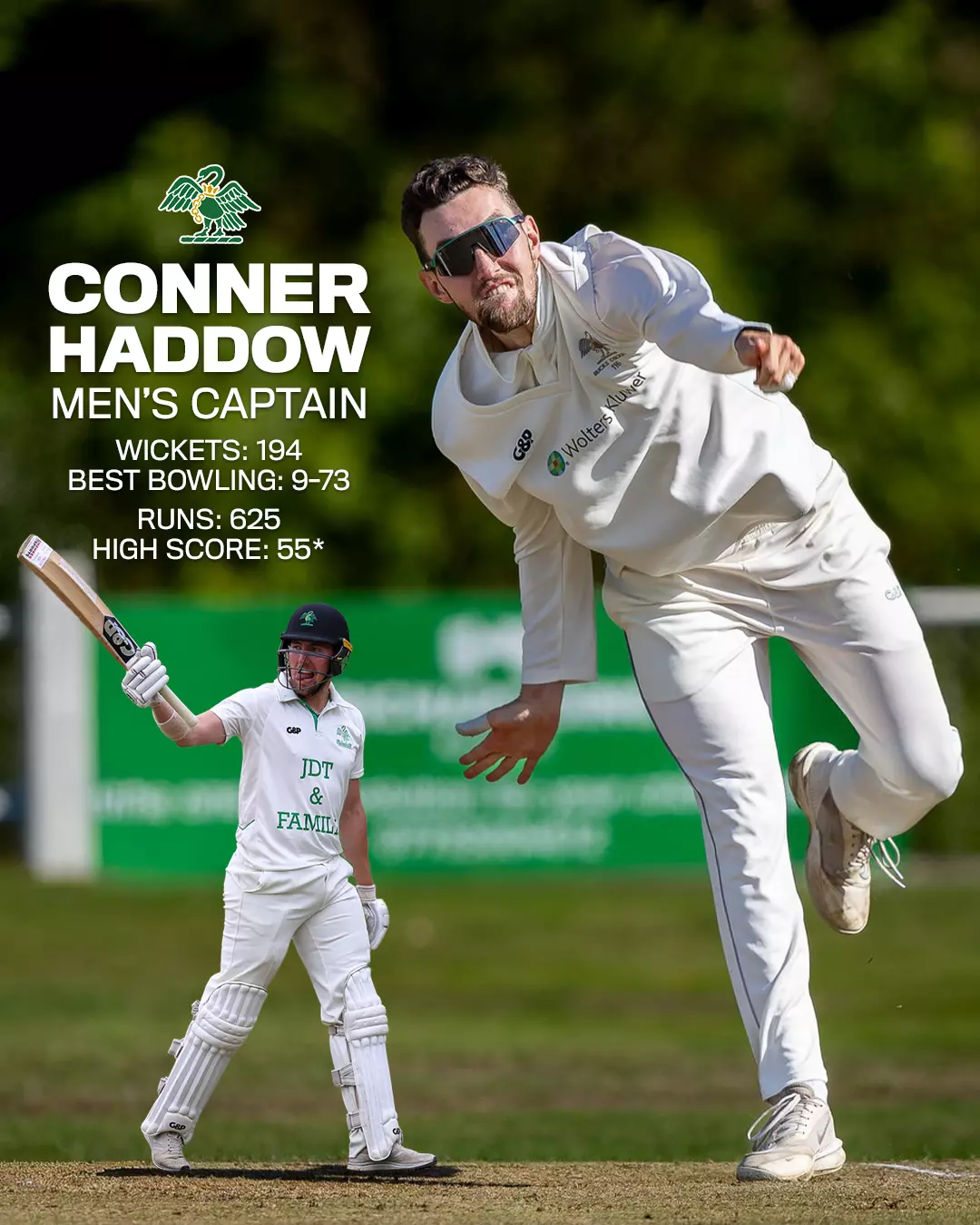 Conner Haddow to captain Bucks Men