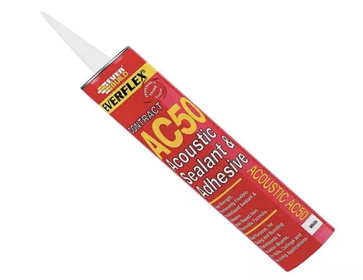 Everbuild Everflex AC50 intumescent Acoustic Sealant & Adhesive