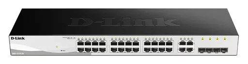 D-Link DGS-1210-28 network switch Managed L2/L2+ 1U Black