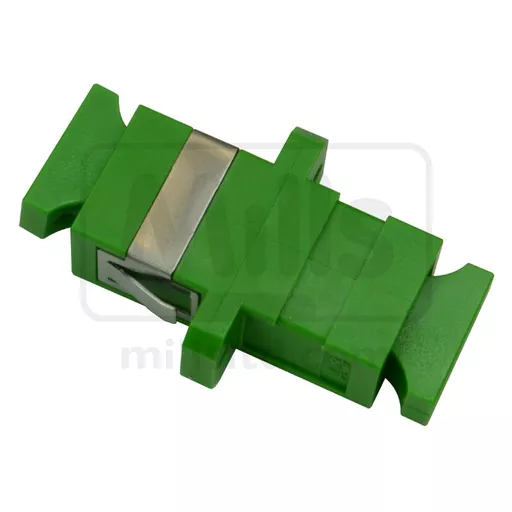 SC/APC Simplex Singlemode Adaptor Pack of 5