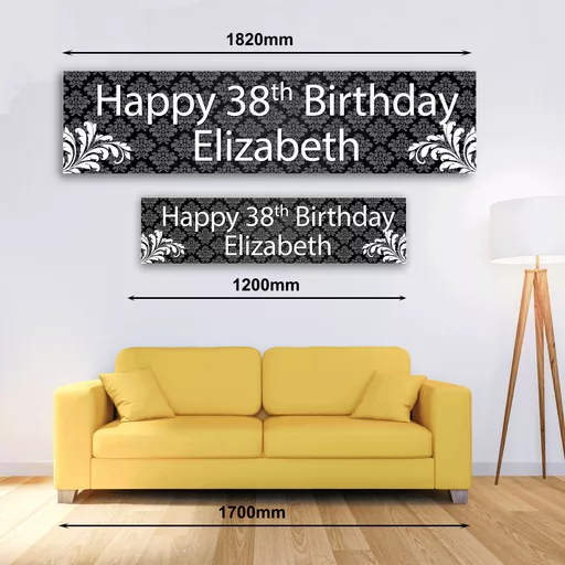 Personalised Banner - Retro