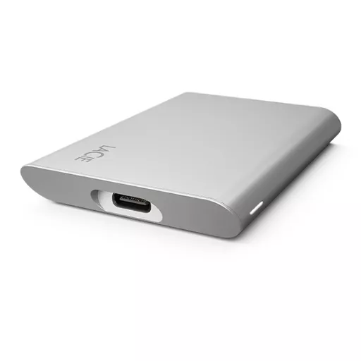 LaCie STKS1000400 external solid state drive 1 TB Silver