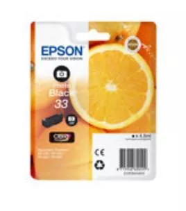 Epson C13T33414010/33 Ink cartridge foto black, 200 pages ISO/IEC 24711 200 Photos 4.5ml for Epson XP 530
