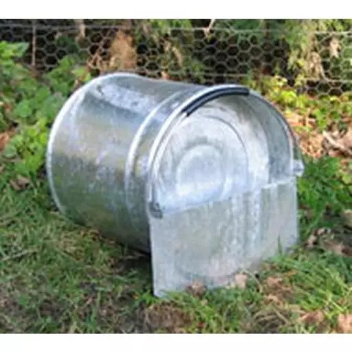 Traditional Galvanised Bucket Drinker