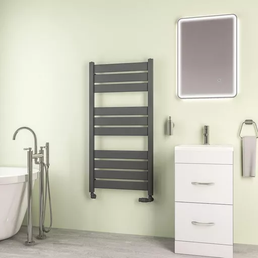 Santero 1200 x 600mm Towel Rail Matt Anthracite