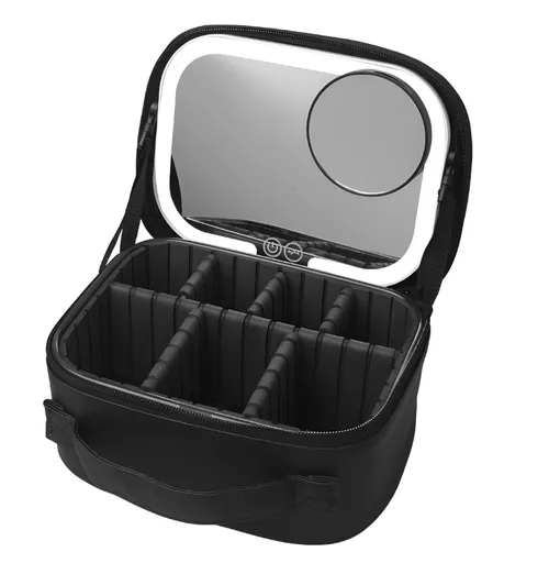 Cosmetic Case with LED Mirror