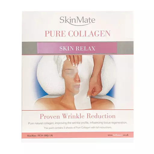 SkinMate Pure Collagen Anti-Ageing Skin Relax Mask A4 Sheet