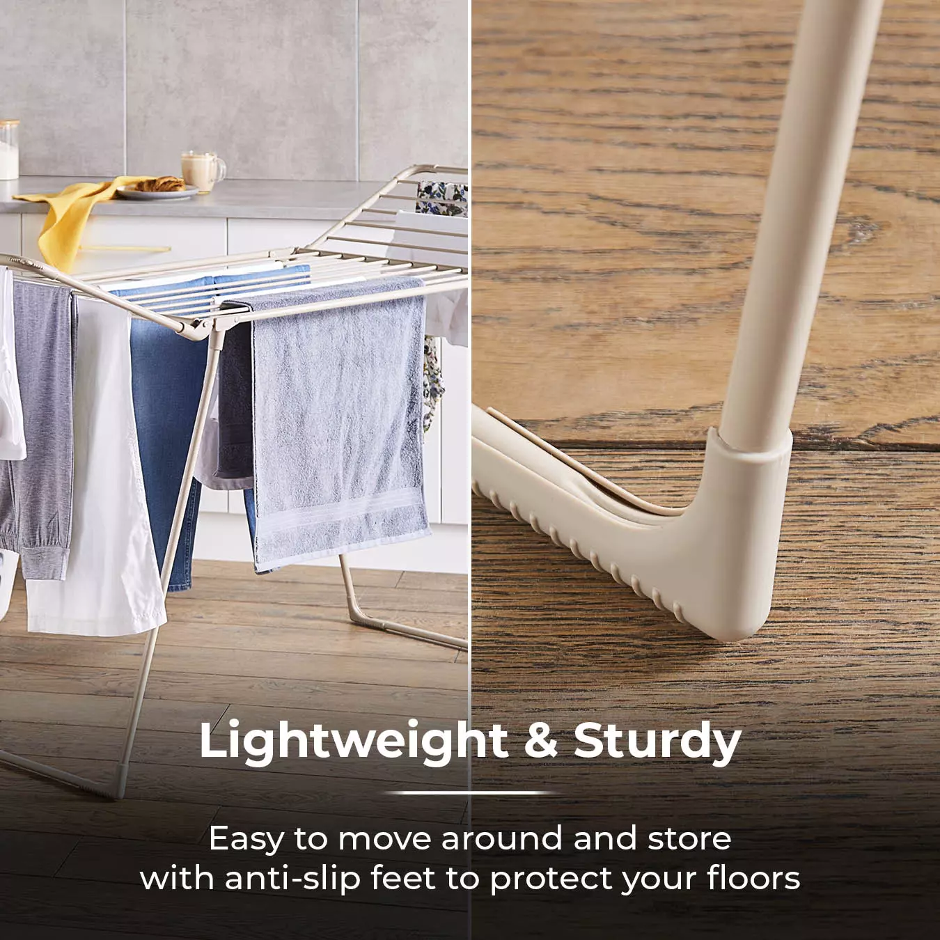 Winged Airer Laundry