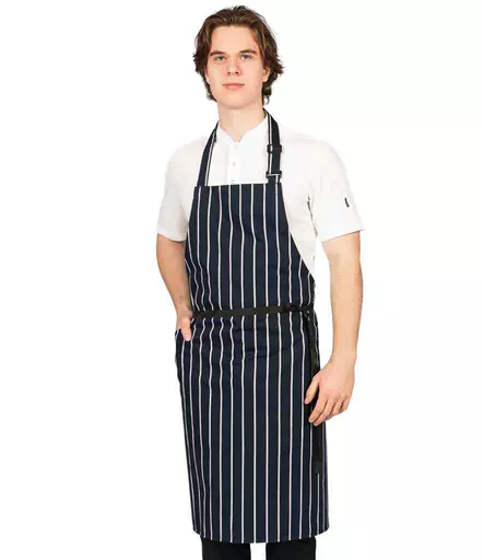 Dennys Poly/cotton Apron with Side Pocket