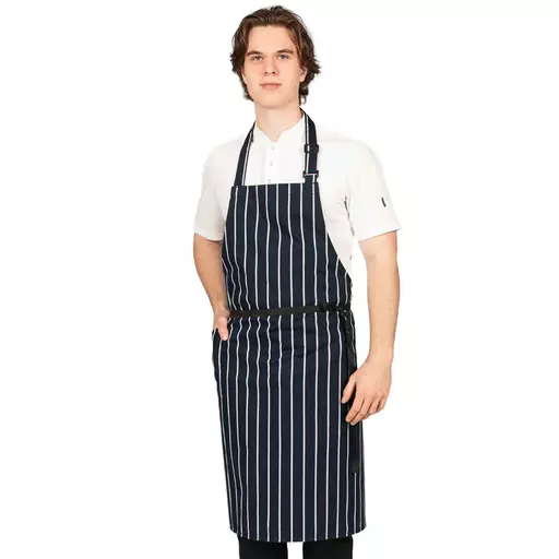 Dennys Poly/cotton Apron with Side Pocket