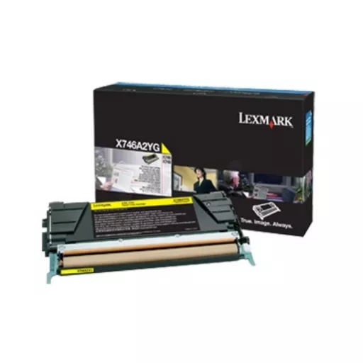 Lexmark X746A3YG Toner cartridge yellow Project, 7K pages for Lexmark X 746/748