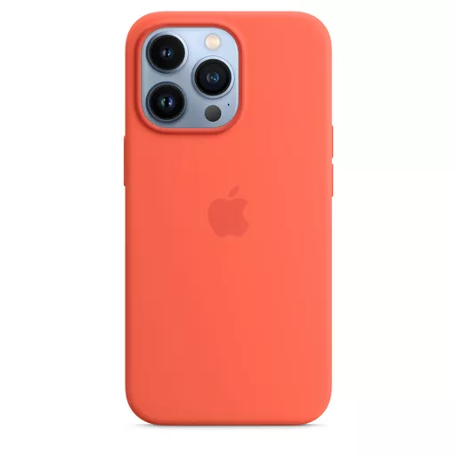 Apple iPhone 13 Pro Silicone Case with MagSafe - Nectarine