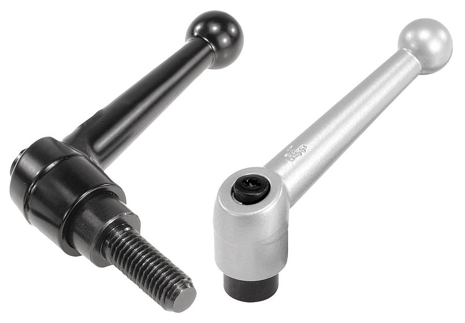 K0116 - Zinc Clamp Lever Parts in steel M4-M16