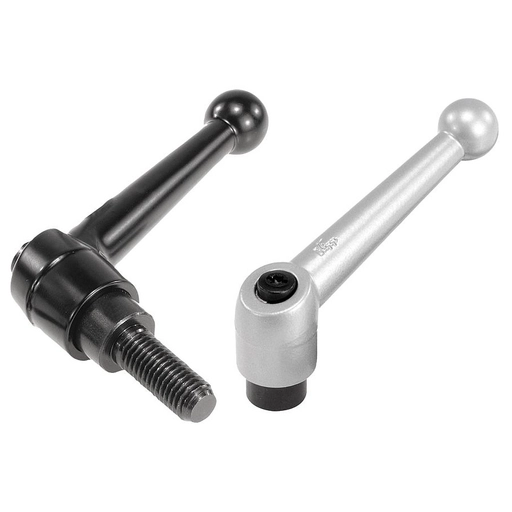 K0116 - Zinc Clamp Lever Parts in steel M4-M16