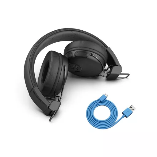 JLab Studio Wireless On-Ear Headset Wired & Wireless Head-band Calls/Music Bluetooth Black