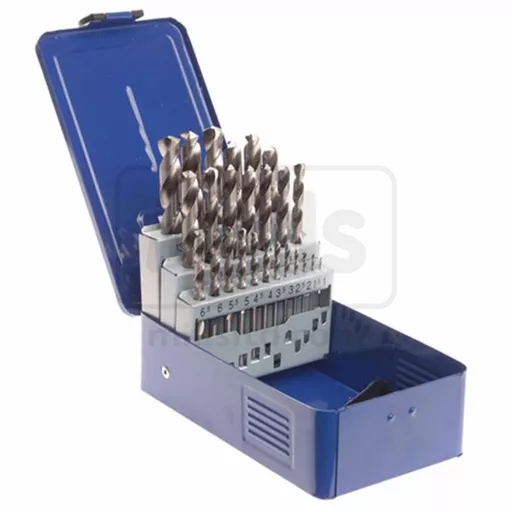 25 Piece HSS M2 Drill Bit Set 1 - 13mm