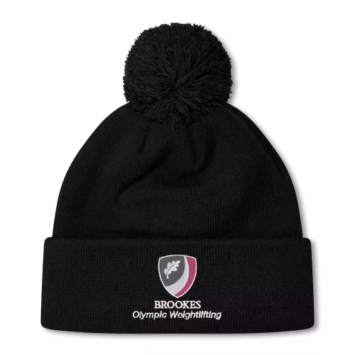 Oxford Brookes University Olympic Weightlifting Bobble Hat