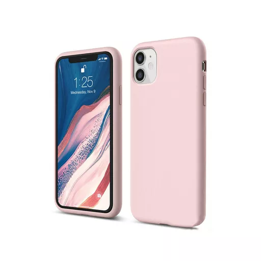 Silicone for iPhone 12 & iPhone 12 Pro - Pink