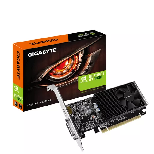 GIGABYTE GV-N1030D4-2GL graphics card NVIDIA GeForce GT 1030 2 GB GDDR4