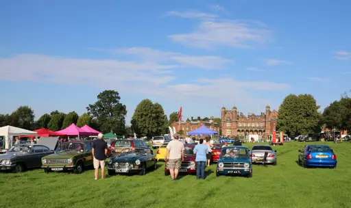 RH SPECIALIST INSURANCE CHESHIRE CLASSIC CAR & MOTORCYCLE SHOW Sunday 28 & Monday 29 May 2023 @ Capesthorne Hall