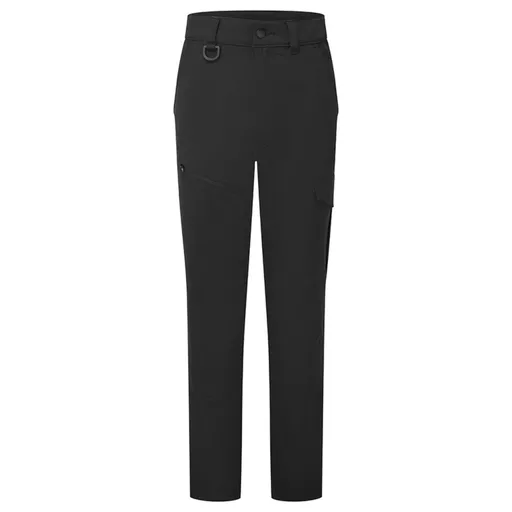 System Eco Work Black Women's 4-Way Stretch Trousers