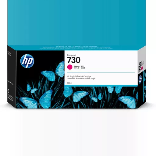 HP P2V69A/730 Ink cartridge magenta 300ml for HP DesignJet T 1600/1700/940