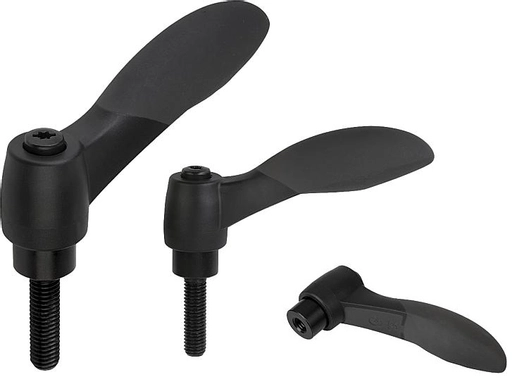 K0125 - Soft Touch Clamp Levers Thread M5-M10