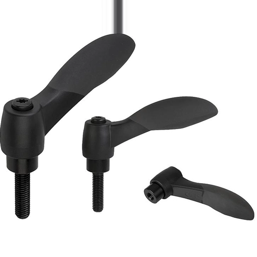 K0125 - Soft Touch Clamp Levers Thread M5-M10