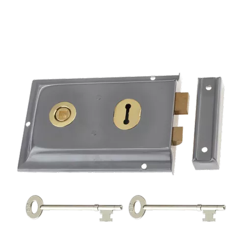YALE 334 2 Lever Double Handed Rimlock