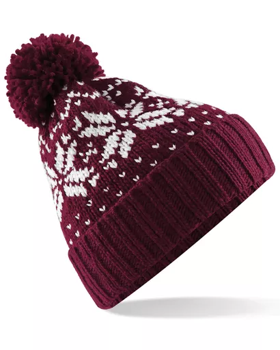 Fair Isle Snowstar® Beanie