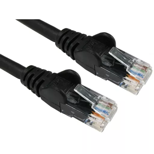 Cables Direct 1.5m Economy Gigabit Networking Cable - Black