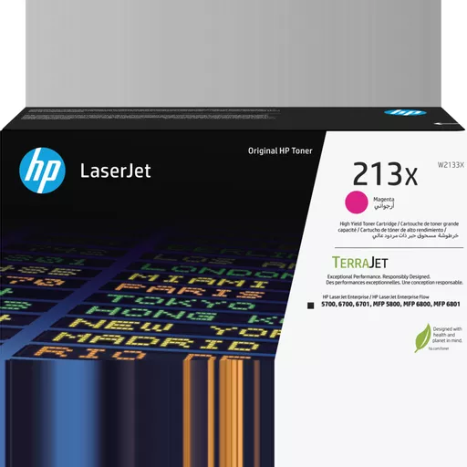 HP W2133X/213X Toner cartridge magenta high-capacity, 6K pages ISO/IEC 19798 for HP CLJ 5800/6700/6701/6800