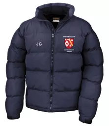 Wadham Puffa Jacket Mens Navy