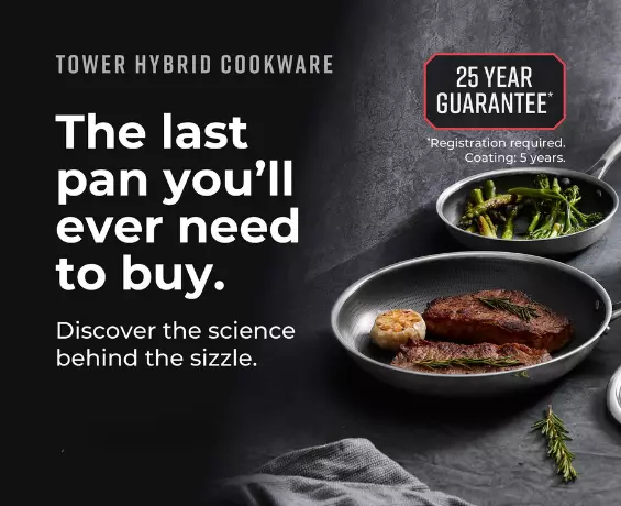 Tower Hybrid Cookware