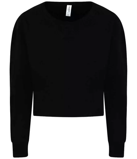 AWDis Ladies Cropped Sweatshirt