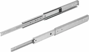K1581 - Telescopic Slides In Steel For Side Mounting Full Extension Load Capacity Up To 136Kg