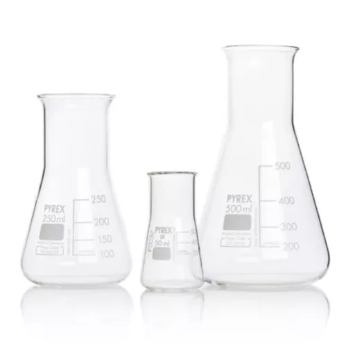 Pyrex 100ml Erlenmeyer Flask Wide Neck