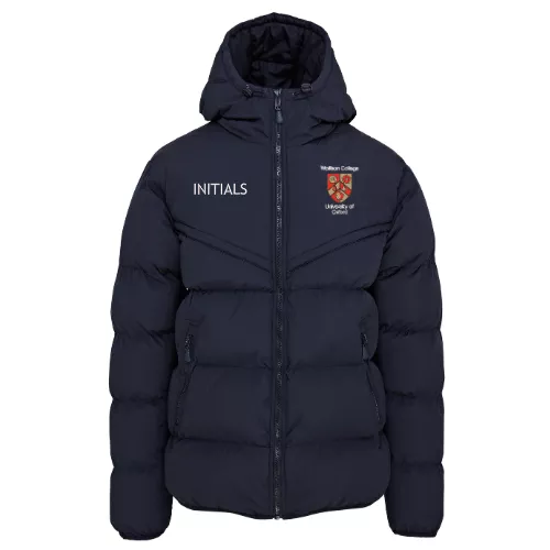 Wolfson College Chevron Puffer Jacket