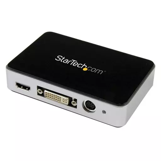 StarTech.com USB 3.0 Video Capture Device - HDMI / DVI / VGA / Component HD Video Recorder - 1080p 60fps