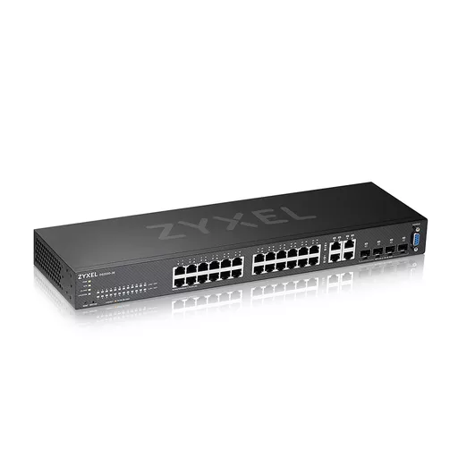 Zyxel GS2220-28 Managed L2 Gigabit Ethernet (10/100/1000) Black