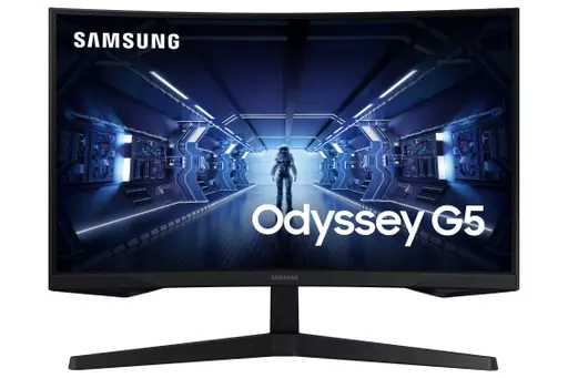 Samsung C27G55TQWR 68.6 cm (27") 2560 x 1440 pixels Quad HD LCD Black- Open Box