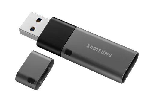 Samsung MUF-128DB USB flash drive 128 GB USB Type-A / USB Type-C 3.2 Gen 1 (3.1 Gen 1) Black, Silver