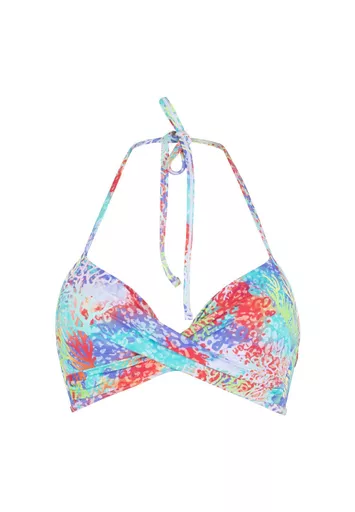 Lingadore Coral Leopard Bikini top.jpg