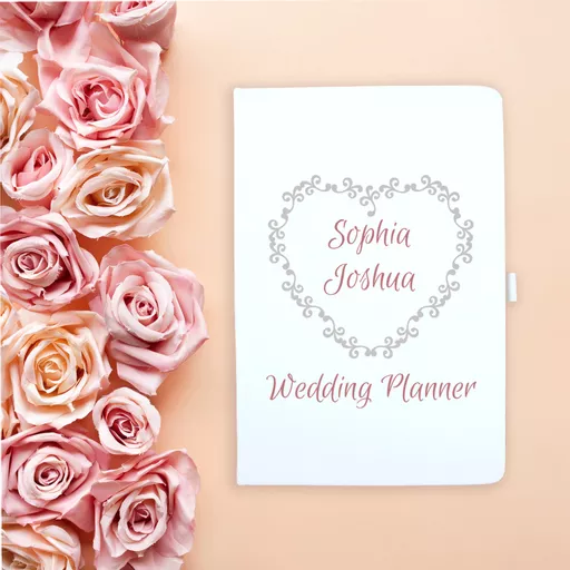 Notebook Silver Heart