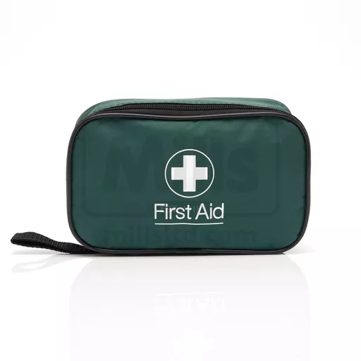 Blue Dot BHTA Small Vehicle First Aid Kit Zipped Bag