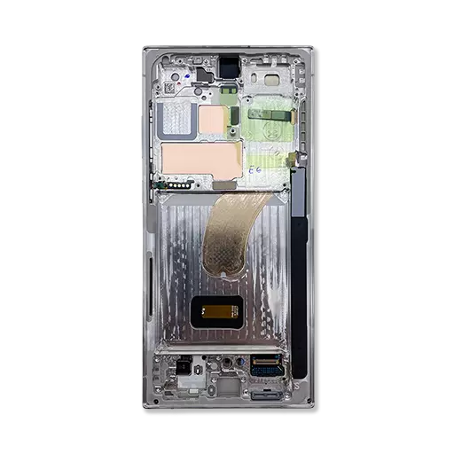OLED Screen Assembly (Service Pack) (Silver) - Galaxy S23 Ultra 5G (S918)