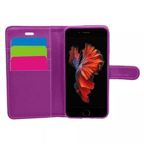 Wallet for iPhone SE/8/7/6S/6 - Purple