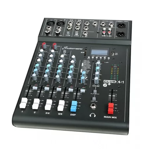 Studiomaster Club XS 6+ 4 Channel Mixer
